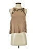 Akemi + Kin 100% Viscose Tan Sleeveless Blouse Size XS - photo 1