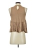 Akemi + Kin 100% Viscose Tan Sleeveless Blouse Size XS - photo 2