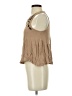 Akemi + Kin 100% Viscose Tan Sleeveless Blouse Size XS - photo 5