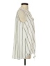 Ann Taylor 100% Polyester Stripes Ivory Sleeveless Blouse Size S - photo 4
