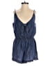 Mossimo Supply Co. 100% Lyocell Solid Blue Romper Size S - photo 1