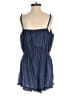 Mossimo Supply Co. 100% Lyocell Solid Blue Romper Size S - photo 2