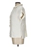 Max Studio Ivory Short Sleeve Blouse Size L - photo 5
