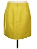 J.Crew 100% Wool Solid Yellow Wool Skirt Size 8 - photo 2