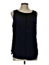 Mossimo 100% Polyester Black Sleeveless Blouse Size L - photo 1