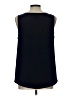 Mossimo 100% Polyester Black Sleeveless Blouse Size L - photo 2