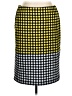 ELOQUII Graphic Yellow Casual Skirt Size 16 - photo 1