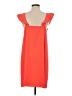 CeCe 100% Polyester Solid Orange Pink Casual Dress Size S - photo 2