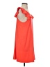 CeCe 100% Polyester Solid Orange Pink Casual Dress Size S - photo 4