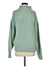 Unbranded 100% Acrylic Solid Green Turtleneck Sweater Size M - photo 1