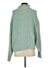 Unbranded 100% Acrylic Solid Green Turtleneck Sweater Size M - photo 2
