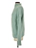 Unbranded 100% Acrylic Solid Green Turtleneck Sweater Size M - photo 5