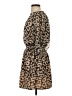 Express Animal Print Tan Casual Dress Size S - photo 5