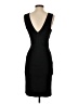 Topshop 100% Polyester Solid Black Cocktail Dress Size 4 - photo 2