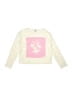 Crewcuts Floral Ivory Pullover Sweater Size 6 - 7 - photo 1