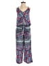 Tommy Bahama 100% Rayon Paisley Blue Jumpsuit Size XS - photo 1