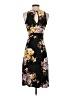 Unbranded Floral Black Cocktail Dress Size XS - photo 2