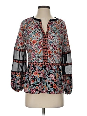 Laundry by Shelli Segal Long Sleeve Blouse (view 1)