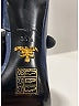 Prada 100% Leather Black Blue Heels Size EU 35 1/2 - photo 5