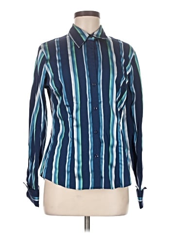 New York & Company Long Sleeve Button-Down Shirt (view 1)