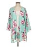 Beeson River Teal Kimono Size M - photo 1