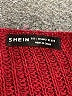 Shein 100% Polyester Burgundy Cardigan Size L - photo 7