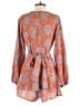 Unbranded Paisley Orange Romper Size S - photo 2