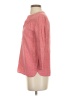 Joie Red 3/4 Sleeve Button-Down Shirt Size S - photo 5