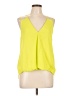 Cooper & Ella 100% Polyester Yellow Sleeveless Blouse Size Lg (3) - photo 1