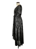 Love 100% Polyester Metallic Silver Cocktail Dress Size XS - photo 5
