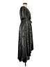 Love 100% Polyester Metallic Silver Cocktail Dress Size XS - photo 4