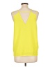 Cooper & Ella 100% Polyester Yellow Sleeveless Blouse Size Lg (3) - photo 2