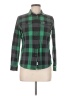 Assorted Brands 100% Cotton Plaid Green Long Sleeve Button-Down Shirt Size M - photo 1