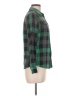 Assorted Brands 100% Cotton Plaid Green Long Sleeve Button-Down Shirt Size M - photo 4