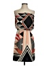 Express Graphic Tan Cocktail Dress Size S - photo 1