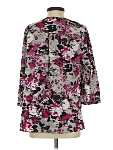 Christopher & Banks 3/4 Sleeve Blouse (view 2)