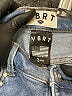 Vibrant M.I.U Hearts Blue Jeans Size 3 - photo 7