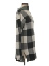 Tahari Checkered-gingham Gray Turtleneck Sweater Size S - photo 4