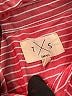 Thread & Supply 100% Cotton Stripes Red Long Sleeve Button-Down Shirt Size S - photo 7