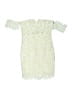Superdown 100% Polyester Yellow White Cocktail Dress Size XS - photo 1