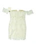 Superdown 100% Polyester Yellow White Cocktail Dress Size XS - photo 2