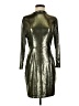 Unbranded 100% Polyester Metallic Silver Cocktail Dress Size S - photo 1