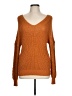 Unbranded 100% Polyester Orange Pullover Sweater Size S - photo 1