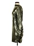 Unbranded 100% Polyester Metallic Silver Cocktail Dress Size S - photo 5