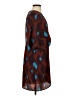 uncle frank Print Brown Casual Dress Size S - photo 4