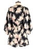Self Crush 100% Polyester Tropical Black Romper Size S - photo 2