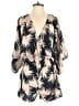 Self Crush 100% Polyester Tropical Black Romper Size S - photo 1
