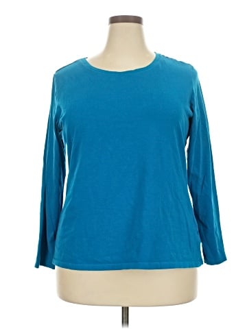 Lord & Taylor 3/4 Sleeve Top (view 1)