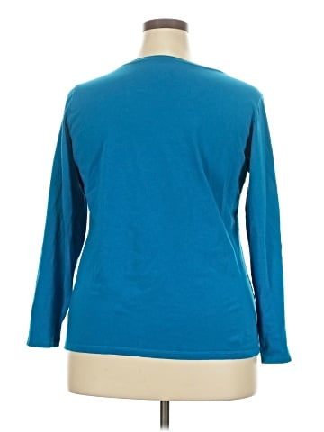 Lord & Taylor 3/4 Sleeve Top (view 2)