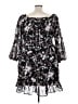 Assorted Brands 100% Polyester Floral Black Cocktail Dress Size 3X - photo 2